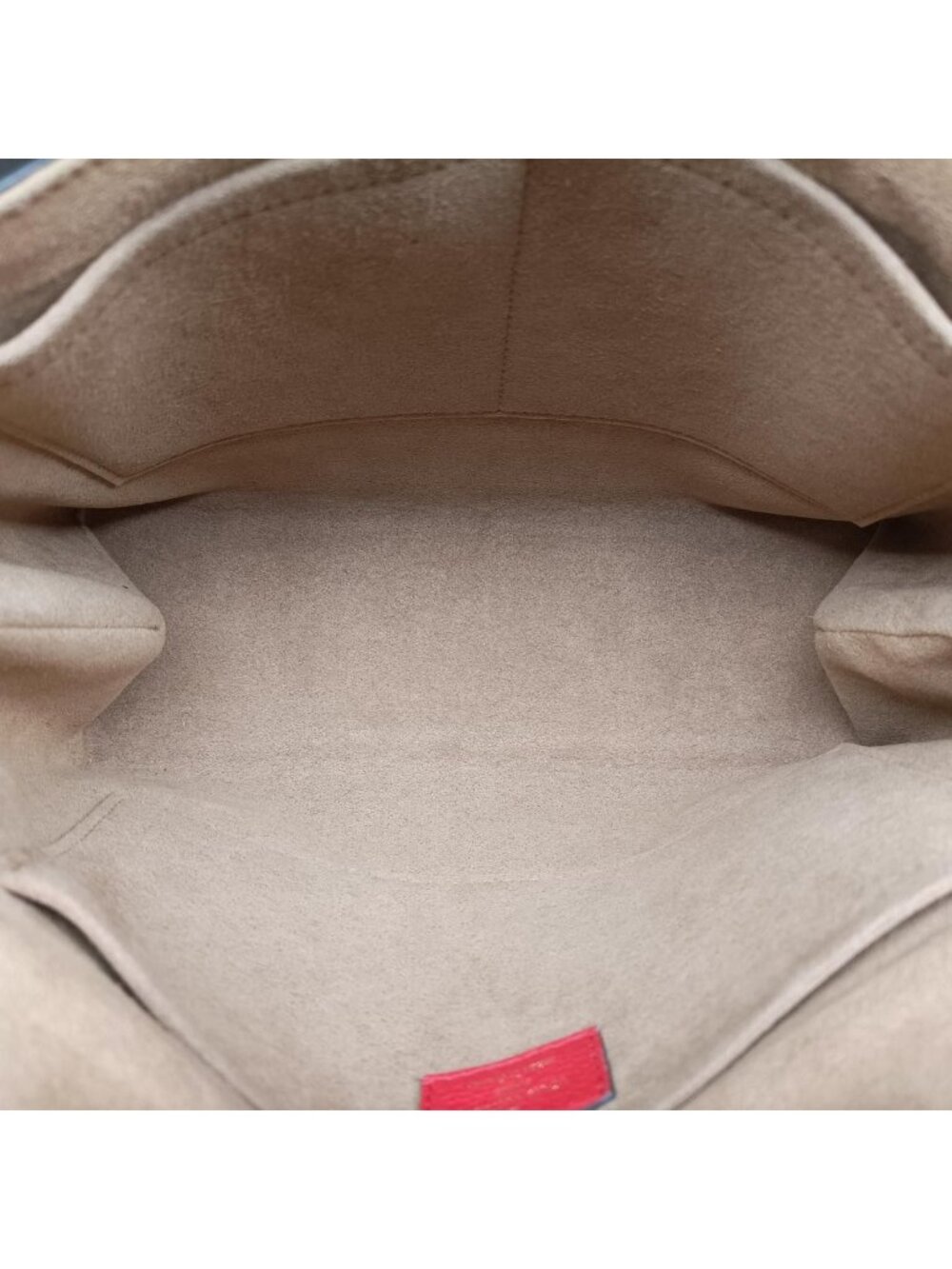 Louis Vuitton Marignan Monogram Brown Coquelicot Canvas Calfskin Shoulder Bag - Picture 9 of 16